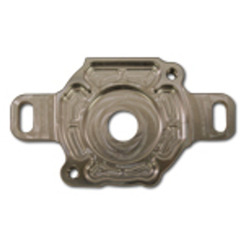 Power Steering Adapter - Aluminum - Black Anodized - Power Steering Pumps - Each Power Steering Adapter - Aluminum - Black Anodized - Power Steering Pumps - Each