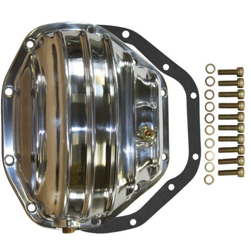 Differential Cover - Gasket / Hardware Included - Aluminum - Chrome - Dana 80 - Each