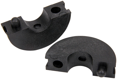 Shock Shim - Collar Style - 2 Piece - 1/2 in Thick - Plastic - Black - 16 mm Shocks - Set of 10