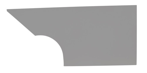 Quarter Panel - MD3 - Driver Side - Plastic - Gray - Dirt Modified - Each