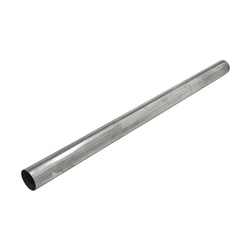 Exhaust Pipe - Straight - 3 in Diameter - 48 in Long - 16 Gauge - Stainless - Natural - Each
