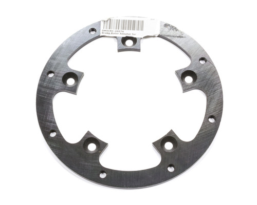 Brake Rotor Adapter - 5 x 5.00 in Bolt Pattern to 8 x 7.000 in Rotor Bolt Pattern - Steel - Black Paint - Each