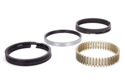 Piston Rings - 4.165 in Bore - Drop In - 5/64 x 5/64 x 3/16 in Thick - Standard Tension - Iron - Phosphate - 8-Cylinder - Kit