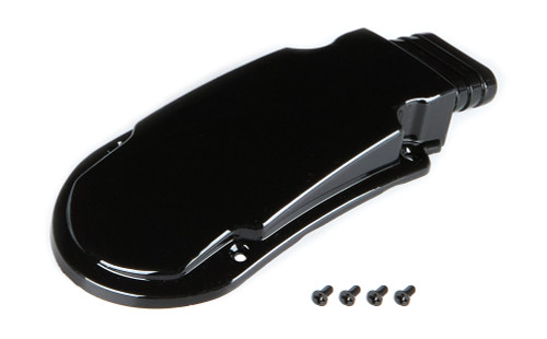 Helmet Air Inlet - Low Profile - Top Mount - Forced Air - Gloss Black - RZ Series Helmets - Kit