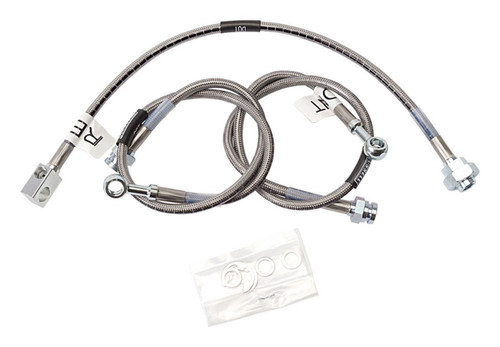 Brake Hose Kit - Street Legal - DOT Approved - Braided Stainless - GM SUV / Truck 1988-2000 - Kit