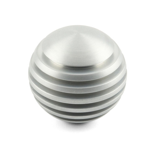 Shifter Knob - Venetian - 3/8-24 in Thread - Aluminum - Brushed - Universal - Each