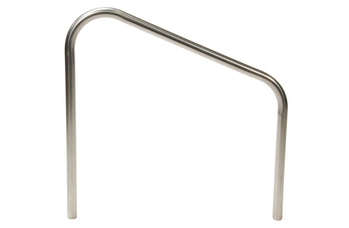 Nerf Bar - Ultra-Light - Passenger Side - 2 Point - 1 in Tube - Stainless - Natural - Sprint Car - Each