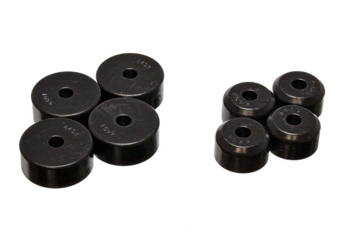 Motor Mount - Hyper-Flex - Bolt-On - Polyurethane - Black - Small Block Chevy - Chevy Fullsize Car 1955-57 - Kit