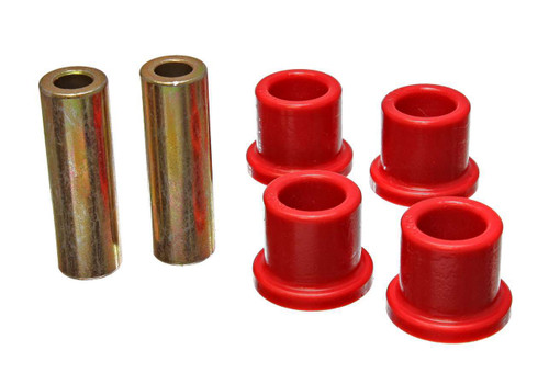 Steering Rack Bushing - Hyper-Flex - Polyurethane - Red - Chrysler 300 2005-10 / Dodge Challenger 2008-10 / Dodge Charger 2005-10 - Kit