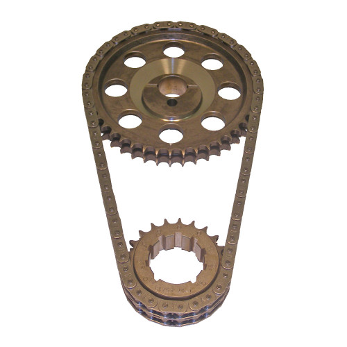 Timing Chain Set - Premium Race True Roller - Double Roller - 9 Keyway Adjustable - Steel - Big Block Ford - Kit