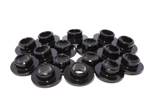 Valve Spring Retainer - 10 Degree - 0.640 in OD Step - 1.095 in Single Spring - Chromoly - Black Oxide - Set of 16