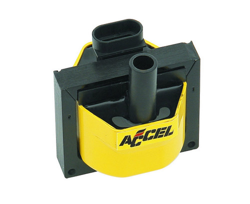 Ignition Coil - Super Coil - E-Core - 0.200 ohm - Female Socket - 48000V - Yellow / Black - Each