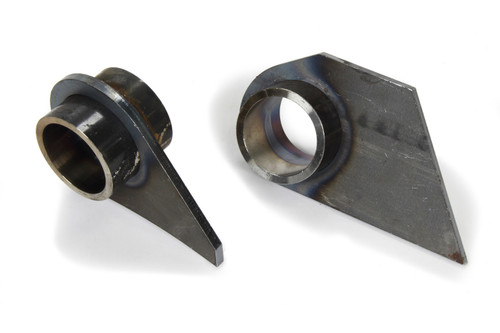 Trailing Arm Bracket - Rear - Upper - Weld-On - Steel - Natural - GM Metric - Pair