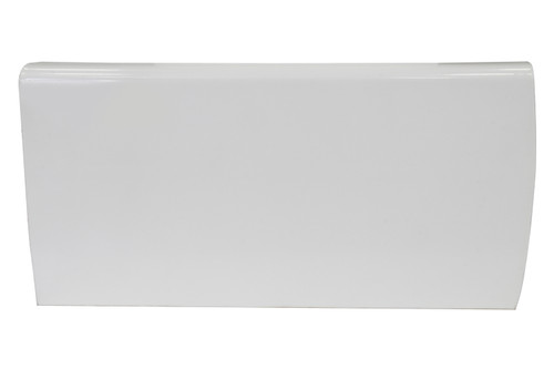 Door - Passenger Side - Extra Long - Aluminum - White Paint - Each