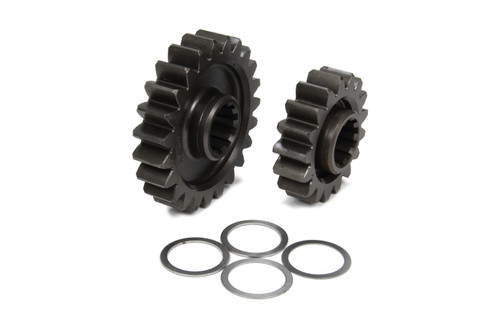 Quick Change Gear Set - Pro-Lite - Set 10 - 10 Spline - 4.11 Ratios 5.56 / 3.04 - 4.86 Ratios 6.58 / 3.59 - Steel - Each Quick Change Gear Set - Pro-Lite - Set 10 - 10 Spline - 4.11 Ratios 5.56 / 3.04 - 4.86 Ratios 6.58 / 3.59 - Steel - Each