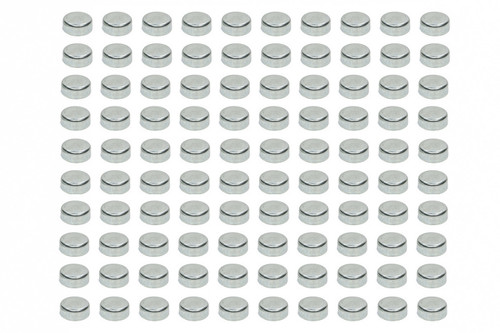 Freeze Plug - 1-1/2 in - Steel - Zinc Oxide - Universal - Set of 100