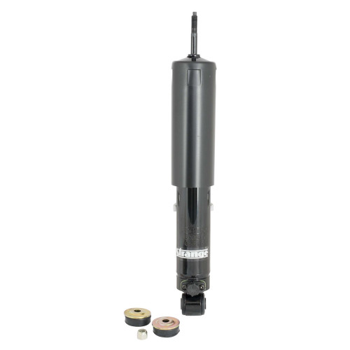 Shock - Twintube - 12.50 in Compressed / 20.00 in Extended - 2.0 in OD - Adjustable - Steel - Black Paint - Rear - Ford Mustang 1979-93 - Each