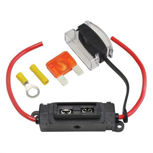 Fuse Block - Single Circuit - In-Line - 40 amps - Fuse Included - Kit