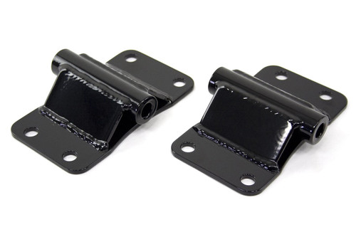Motor Mount - Solid Motor Mounts - Bolt-On - Steel - Black Powder Coat - GM F-Body / G-Body 1972-92 - Pair