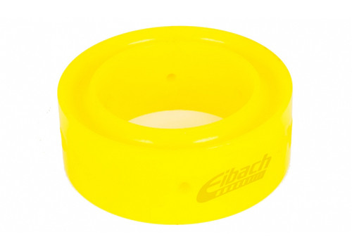 Spring Rubber - 80 Durometer - 5 in Barrel Springs - 1-1/2 in Height - Polyurethane - Yellow - Each