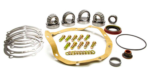 Differential Installation Kit - Complete - Bearings / Crush Sleeve / Gaskets / Hardware / Seals / Shims / Marking Compound - 2.891 ID Case - Ford 9 in - Kit