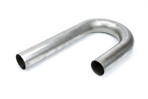 Exhaust Bend - J-Bend - Mandrel - 2-1/2 in Diameter - 4 in Radius - 6 x 12 in Legs - 18 Gauge - Stainless - Each