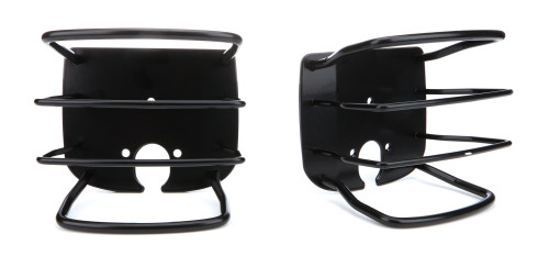 Tail Light Guard - Steel - Black Powder Coat - Jeep CJ5 / CJ7 / Scrambler / Wrangler 1976-2006 - Pair