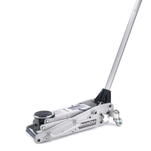 Floor Jack - Deluxe - 6 Pump - Aluminum - Silver - Each