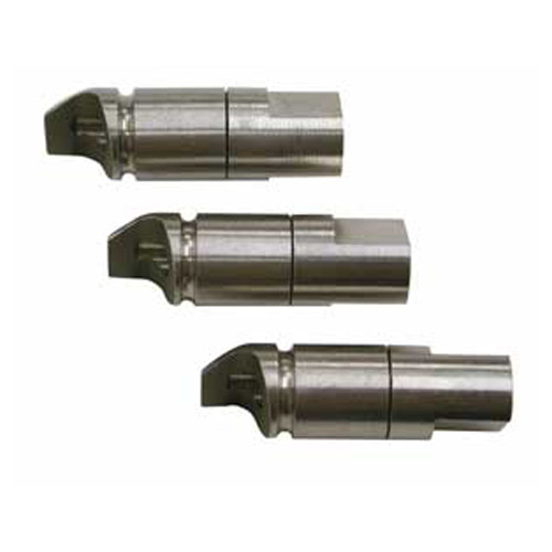 Caster / Camber Gauge Adapter - No-Lip Adapter - Steel - Natural - Fastrax Caster / Camber Gauge - Set of 3