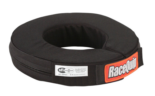 Neck Support - 360 Degree - SFI 3.3 - Padded - Fire Retardant Cotton Cover - Black - Youth Size - Each