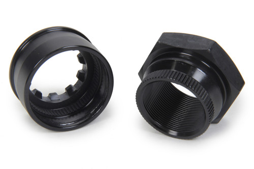 Pinion Posi-Lock Assembly - 1-5/16-20 in Right Hand Thread - Nut / Retainer - Aluminum - Black Powder Coat - Winters Quick Change - Kit Pinion Posi-Lock Assembly - 1-5/16-20 in Right Hand Thread - Nut / Retainer - Aluminum - Black Powder Coat - Winters Quick Change - Kit