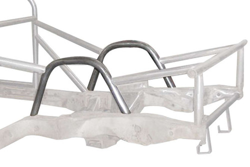 Front Arch Support - 24 in Wide - 16 in Tall - 1-3/4 in OD - 0.095 in Wall Thickness - Steel - Natural - Each