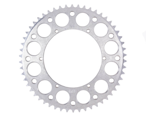 Axle Sprocket - 54 Tooth - 6.43 in Bolt Pattern - Aluminum - Natural - Micro Sprint - Each