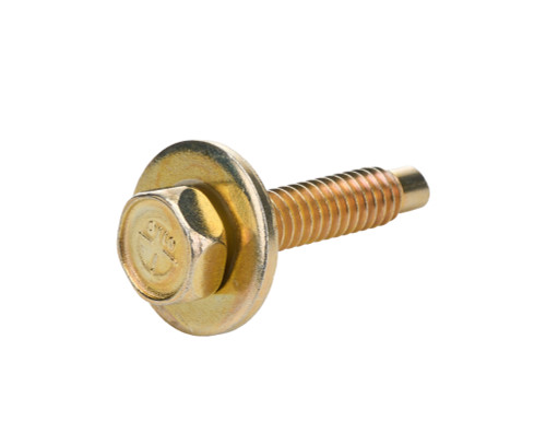 Body Bolt Kit - 1/4-20 in Thread - 1.125 in Long - Hex Head - Steel - Cadmium - Set of 50