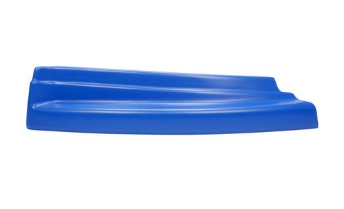 Fender - Passenger Side - Lower - MD3 - New Style - Plastic - Chevron Blue - Dirt Late Model - Each