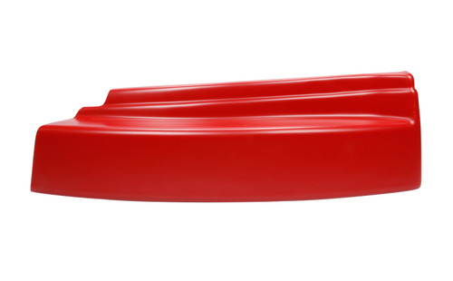 Fender - Driver Side - Lower - MD3 - New Style - Plastic - Red - Dirt Late Model - Each Fender - Driver Side - Lower - MD3 - New Style - Plastic - Red - Dirt Late Model - Each