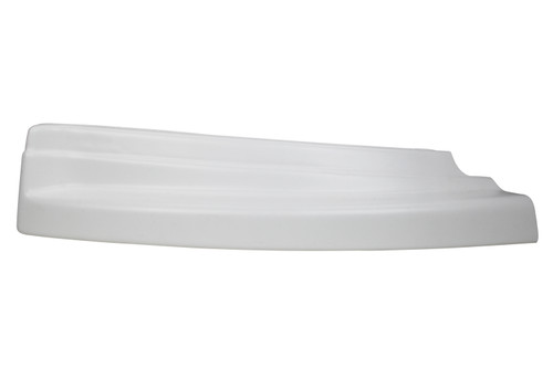 Fender - Passenger Side - Lower - MD3 - New Style - Plastic - White - Dirt Late Model - Each