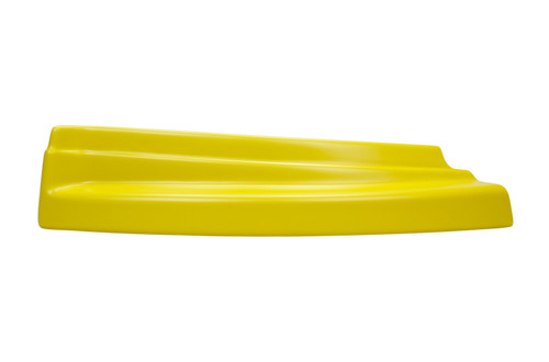 Fender - Passenger Side - Lower - MD3 - New Style - Plastic - Yellow - Dirt Late Model - Each Fender - Passenger Side - Lower - MD3 - New Style - Plastic - Yellow - Dirt Late Model - Each
