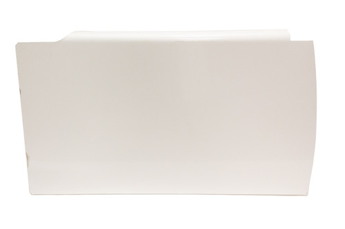 Door - Passenger Side - Aluminum - White Paint - Short Track Truck - Each Door - Passenger Side - Aluminum - White Paint - Short Track Truck - Each