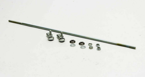 Throttle Linkage - 24 in Long Rod - 2 Rod Ends - Hardware Included - Steel - Natural - Universal - Kit Throttle Linkage - 24 in Long Rod - 2 Rod Ends - Hardware Included - Steel - Natural - Universal - Kit