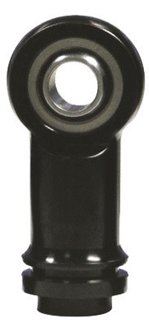 Shock End - Spherical - 1/2 in Bore - 7/16-20 Female Thread - 1 in Extended - Steel - Black Paint - Integra Shocks - Each