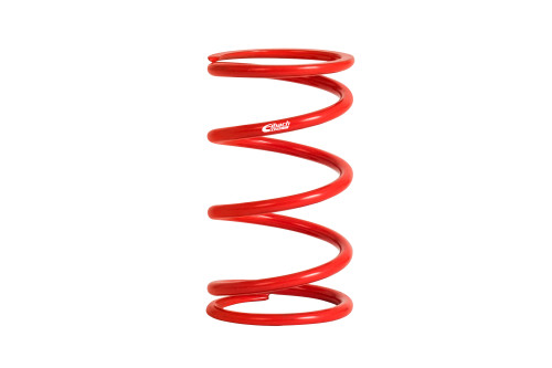 Coil Spring - Coil-Over - 1.63 in ID - 3.5 in Length - 85 lb/in Spring Rate - Steel - Red Powder Coat - Each