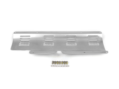 Windage Tray - Main Support - Louvered - Steel - Zinc - Rear Sump - Big Block Ford - Each