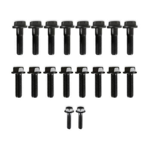 Bellhousing Bolt Kit - 10 x 1.5 mm / 6 x 1 mm Thread - Hex Head - LK5100K Bellhousings - T-56 / T-56 Magnum - GM LS / LT-Series - Kit