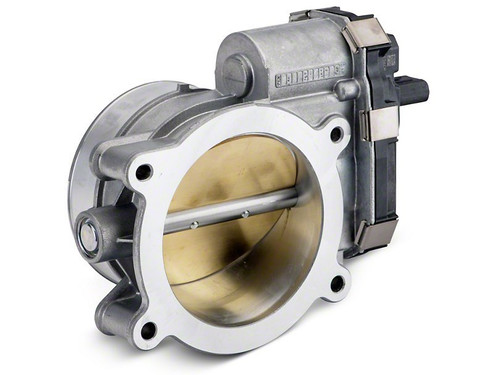 Throttle Body - Drive-By-Wire - Ford 5.2L Intake Flange - 87 mm Single Blade - Aluminum - Natural - Ford Mustang 2015-17 - Each