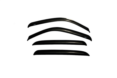 Side Window Visor - Original Ventvisor - Stick-On - Front / Rear - Plastic - Dark Smoke - Crew Cab - GM Fullsize SUV / Truck 2000-07 - Kit Side Window Visor - Original Ventvisor - Stick-On - Front / Rear - Plastic - Dark Smoke - Crew Cab - GM Fullsize SUV / Truck 2000-07 - Kit