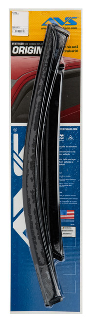 Side Window Visor - Original Ventvisor - Stick-On - Front / Rear - Plastic - Dark Smoke - Ford Compact SUV 2020-21 - Kit