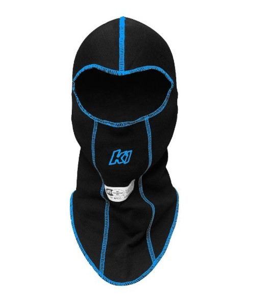 Head Sock - Single Eyeport - SFI 3.3 - Single Layer - Nomex - Black - One Size Fits All - Each