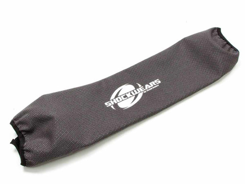 Shock Cover - Shockwears Armor - 21 in Long - 3.000 in OD - Elastic Ends - Hook and Loop Closure - Polyester - Black - Each