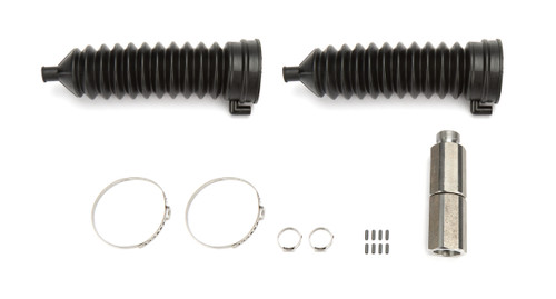 Rack End Extension - 4 in Long - 15/16-20 in Thread - Steel - Natural - Power Rack and Pinion - Kit